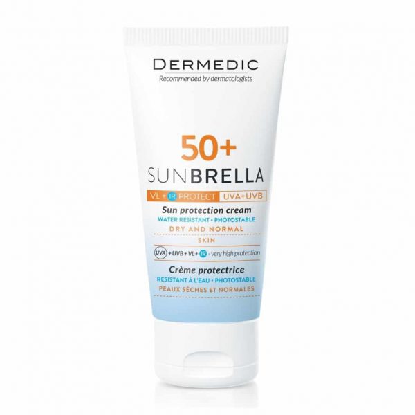 Sunbrella Fényvédő arckrém száraz és normál bőrre SPF 50+