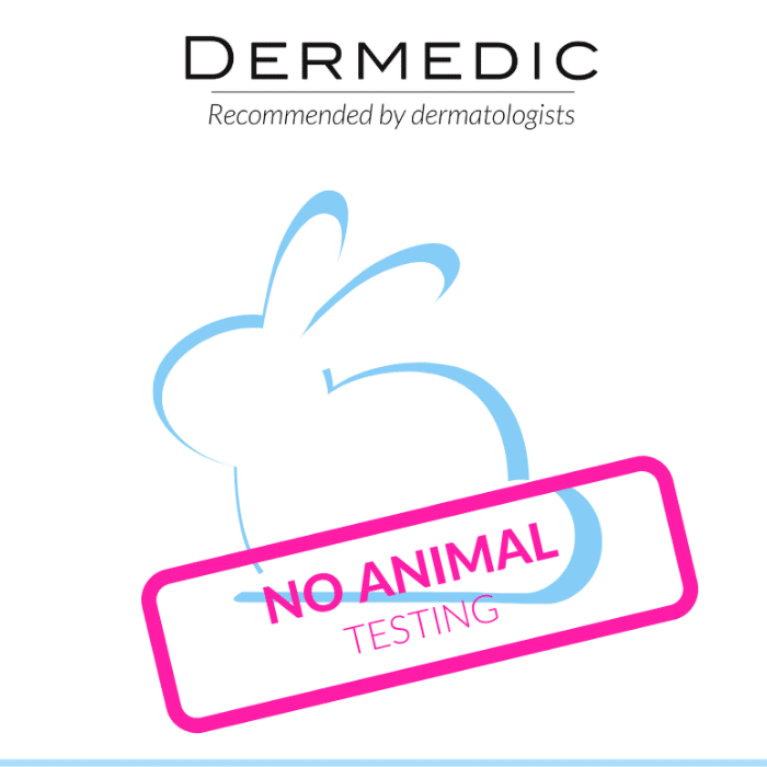 Dermedic - Nem végzünk állatkísérleteket!