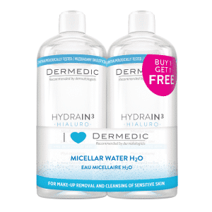 Dermedic Hydrain Micellás víz 500ml 1+1