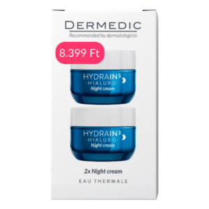 dermedic-hydrain3-intenziven-hidratalo-ejszakai-arckrem-duopack