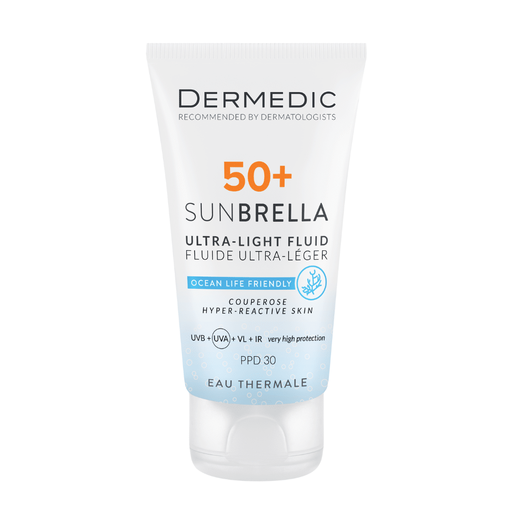 dermedic-sunbrella-ultra-light-fenyvedo-fluid-spf50-kuperozis-rozaceas-arcbor